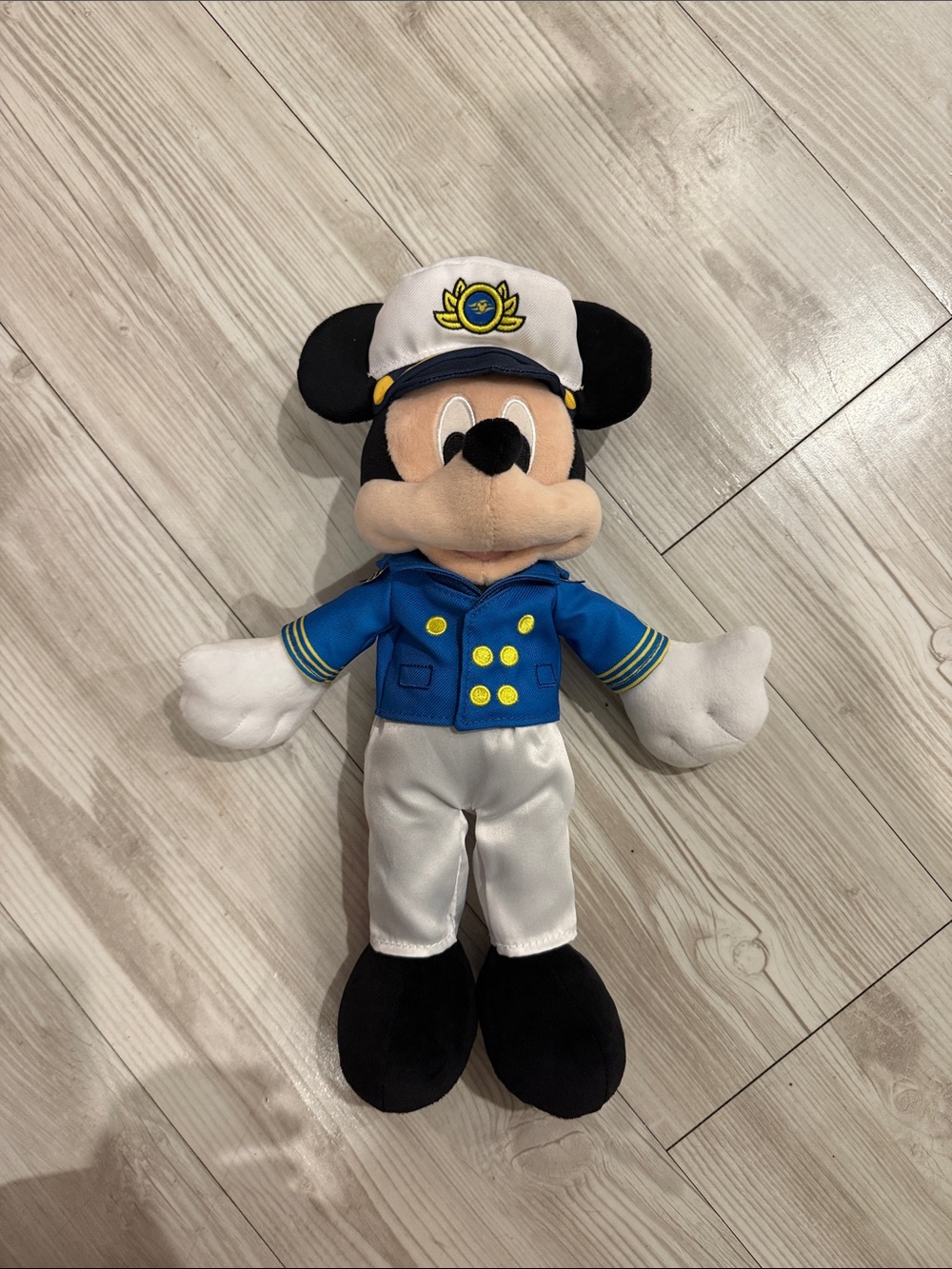 Captain Mickey Disney cruise line plush